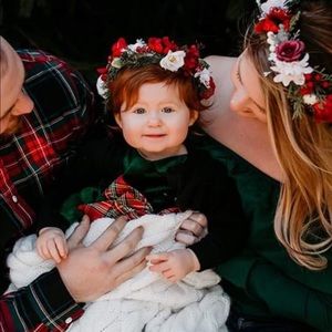 Christmas Flower Crowns